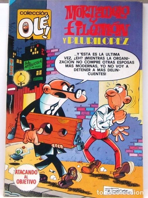 Tebeos: MORTADELO Y FILEMON-COLECCION OLE N&ordm; 198 - Y PLURILOPEZ -COMIC