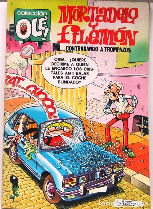 Tebeos: MORTADELO Y FILEMON-COLECCION OLE N&ordm; 160 - CONTRABANDO A TROMPAZOS -COMIC