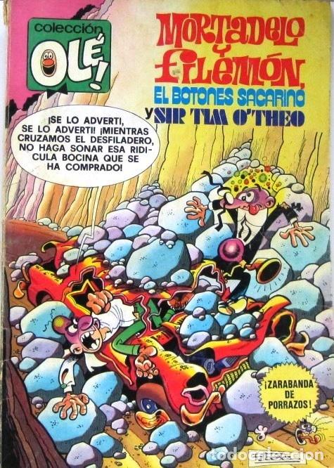 Tebeos: MORTADELO Y FILEMON-COLECCION OLE N&ordm; 170 - EL BOTONES SACARINO Y SIR TIM O'THEO -COMIC