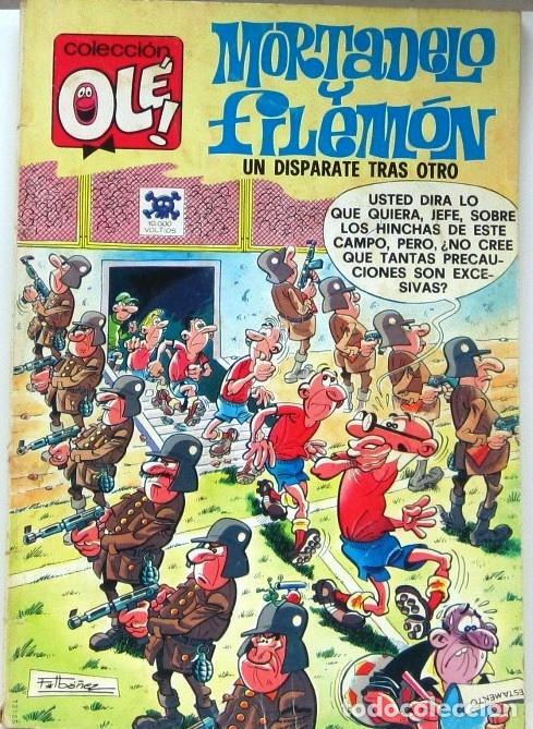 Tebeos: MORTADELO Y FILEMON-COLECCION OLE N&ordm; 151 -UN DISPARATE TRAS OTRO -COMIC