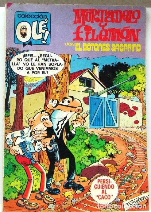 Tebeos: MORTADELO Y FILEMON-COLECCION OLE N&ordm; 199- CON EL BOTONES SACARINO -COMIC