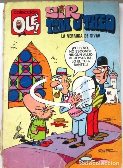 Tebeos: COLECCION OLE - SIR TIM O'THEO - LA VERRUGA DE SIVAH - COMIC