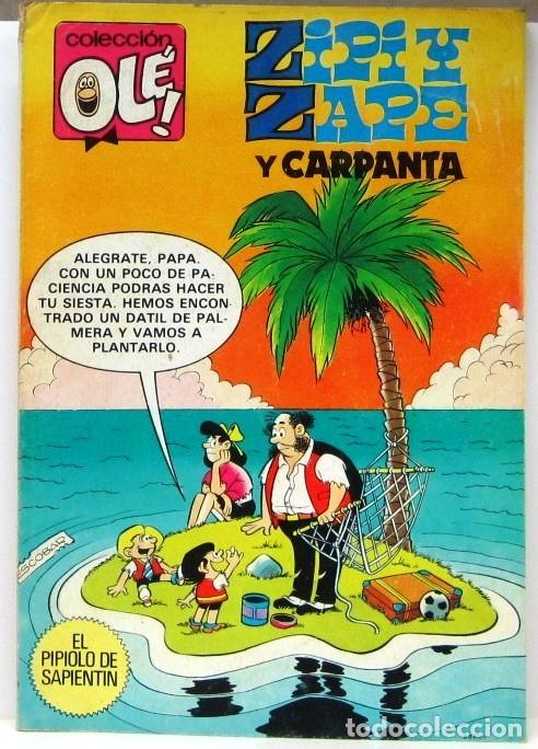 Tebeos: ZIPI Y ZAPE - COLECCION OLE N&ordm; 247 - CARPANTA EL PIPIOLO SAPIENTIN - COMIC