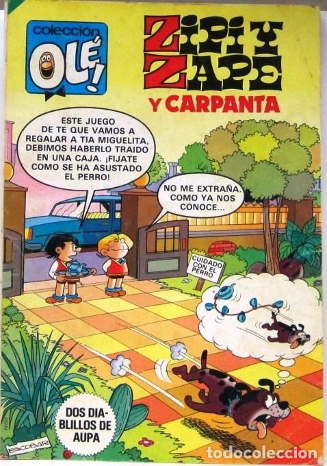 Tebeos: ZIPI Y ZAPE - COLECCION OLE N&ordm; 210 - CARPANTA DOS DIABLILLOS DE AUPA - COMIC