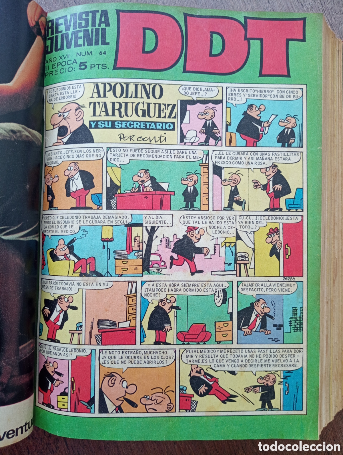 Tebeos: TOMO DDT BRUGUERA 1969