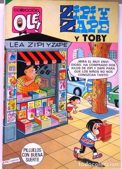 Tebeos: ZIPI Y ZAPE - COLECCION OLE N&ordm; 278 - Y TOBY PILLUELOS CON BUENA SUERTE - COMIC