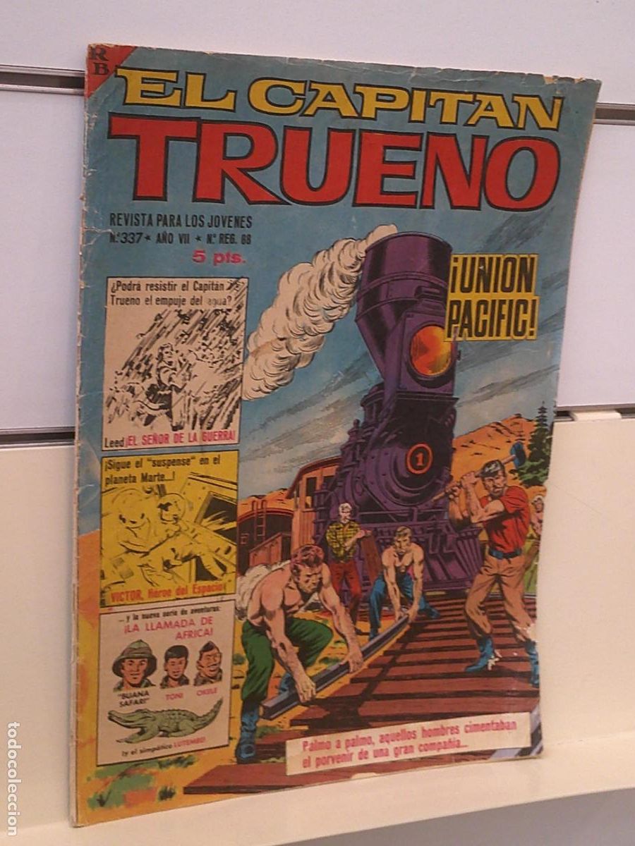 Tebeos: CAPITAN TRUENO REVISTA N&ordm; 337 - BRUGUERA