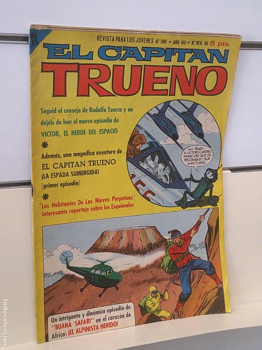 Tebeos: CAPITAN TRUENO REVISTA N&ordm; 337 - BRUGUERA