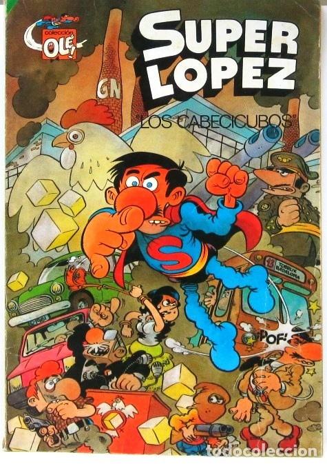Tebeos: SUPER LOPEZ - COLECCION OLE - N&ordm; 7 - LOS CABECICUBOS - COMIC