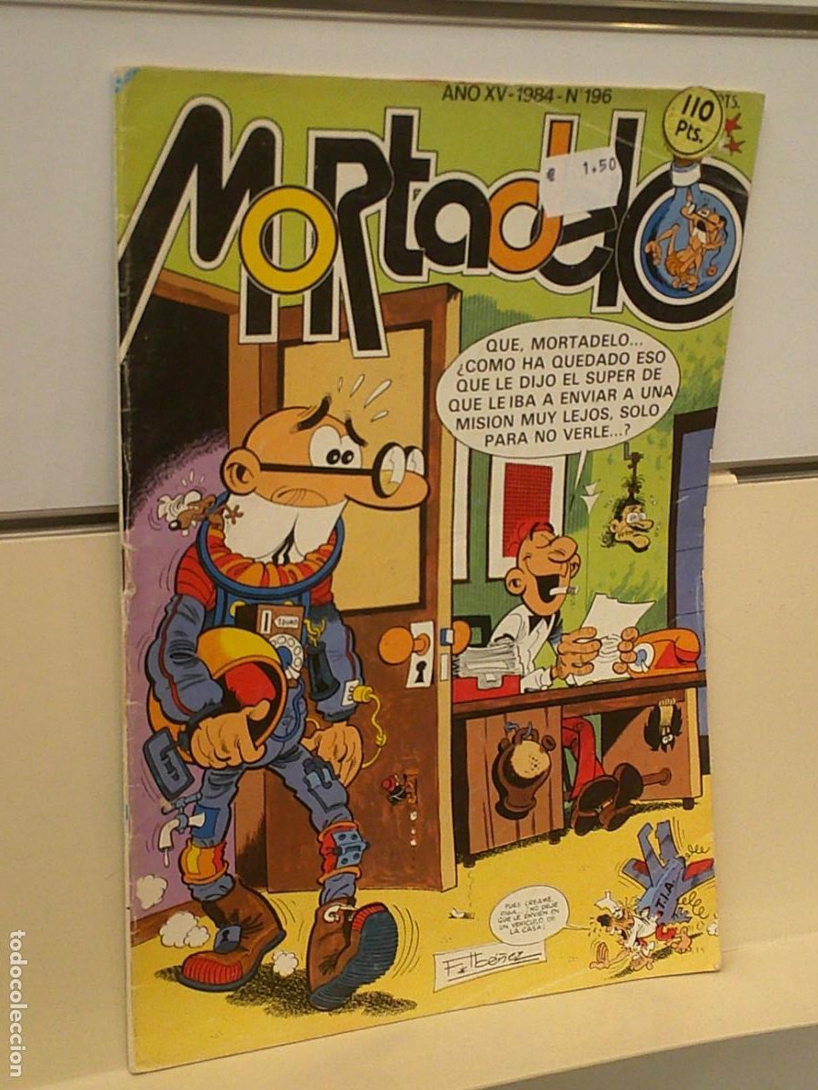 Tebeos: MORTADELO REVISTA N&ordm; 196 - BRUGUERA