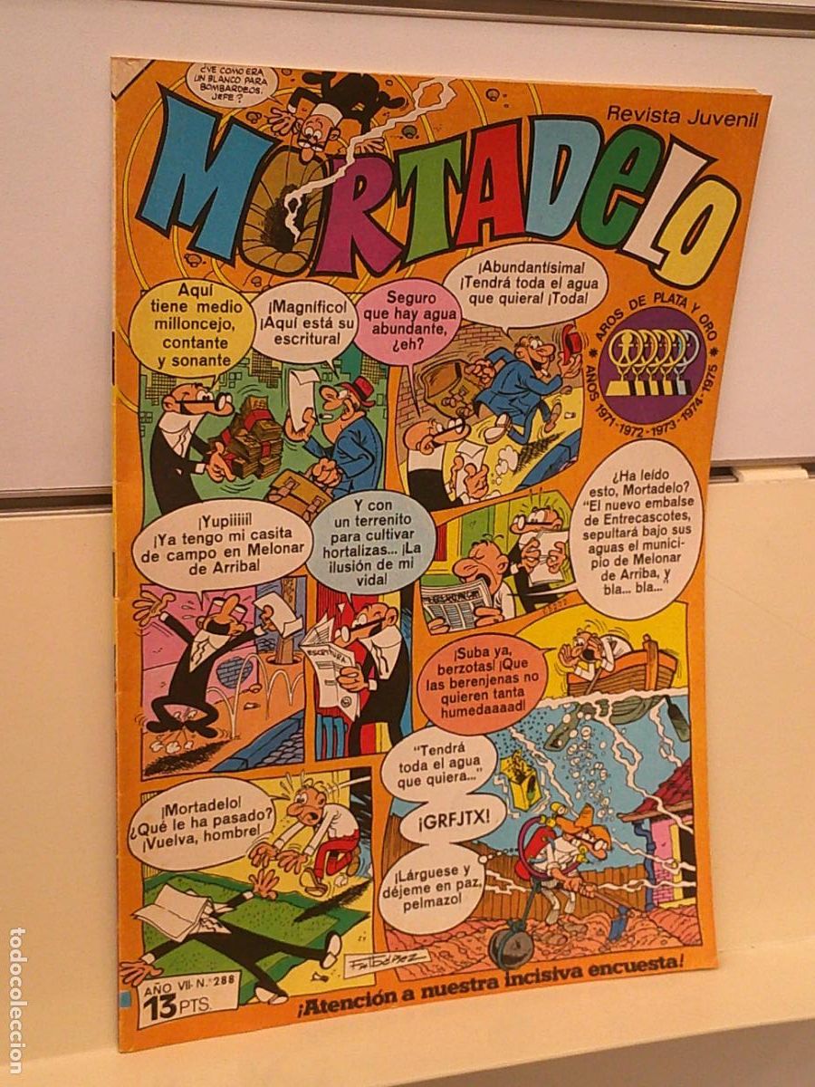 Tebeos: MORTADELO REVISTA N&ordm; 288 - BRUGUERA