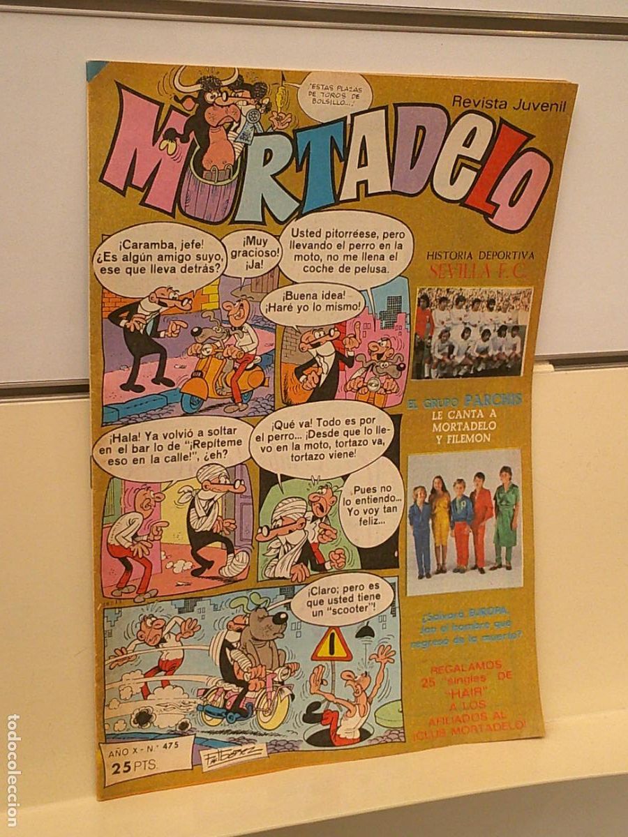 Tebeos: MORTADELO REVISTA N&ordm; 475 - BRUGUERA