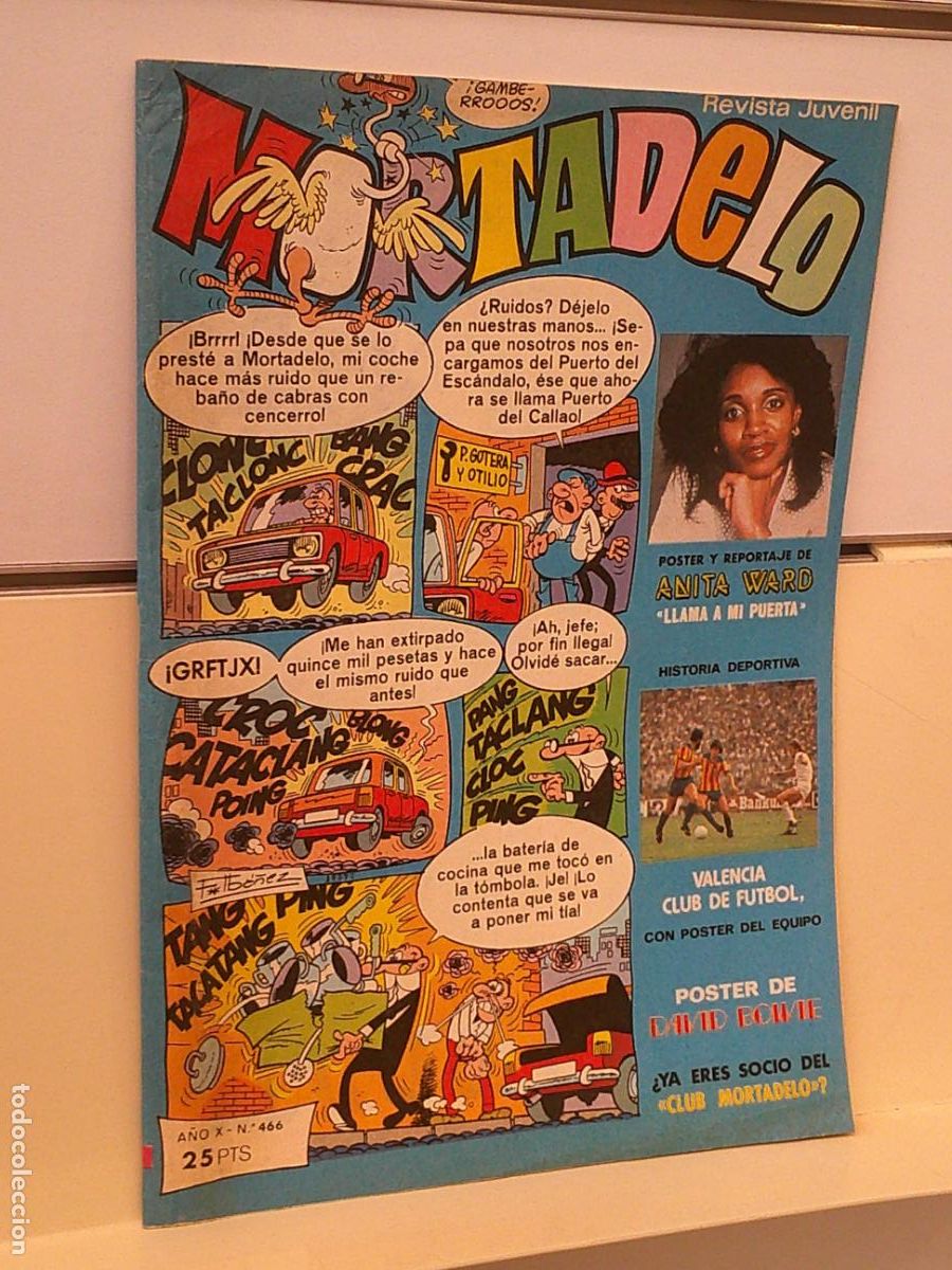 Tebeos: MORTADELO REVISTA N&ordm; 466 - BRUGUERA