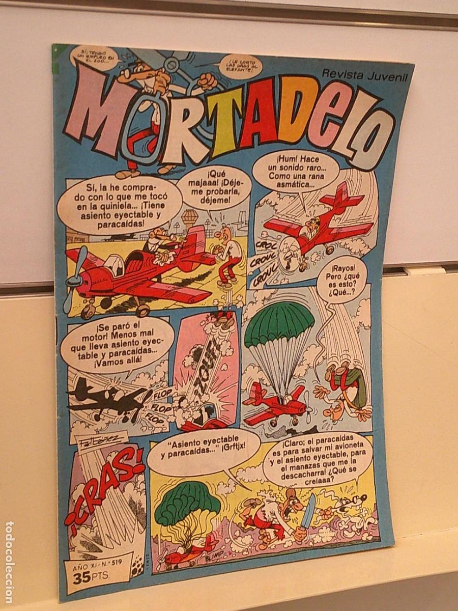 Tebeos: MORTADELO REVISTA N&ordm; 519 - BRUGUERA