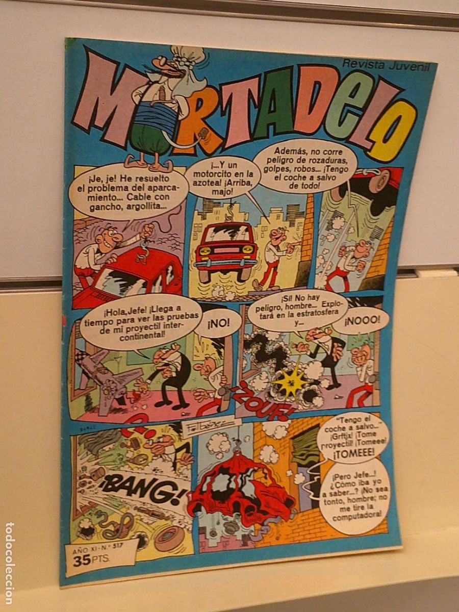 Tebeos: MORTADELO REVISTA N&ordm; 517 - BRUGUERA