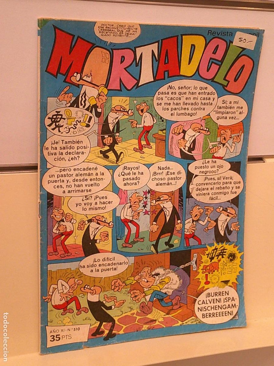 Tebeos: MORTADELO REVISTA N&ordm; 510 - BRUGUERA