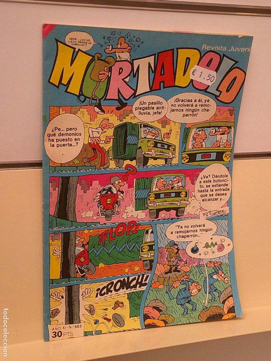 Tebeos: MORTADELO REVISTA N&ordm; 503 - BRUGUERA