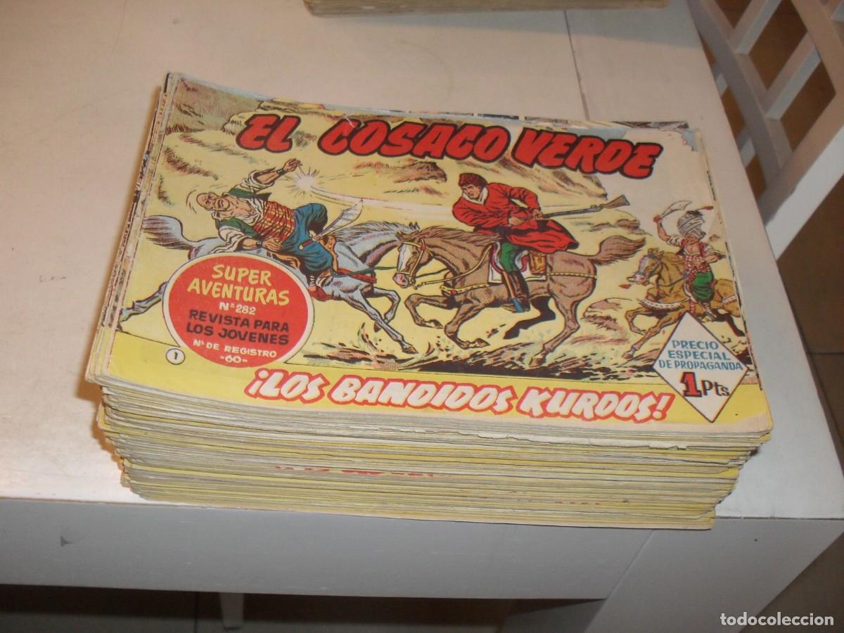 Tebeos: EL COSACO VERDE,ORIGINAL Y COMPLETA,144 TEBEOS.BRUGUERA,1960
