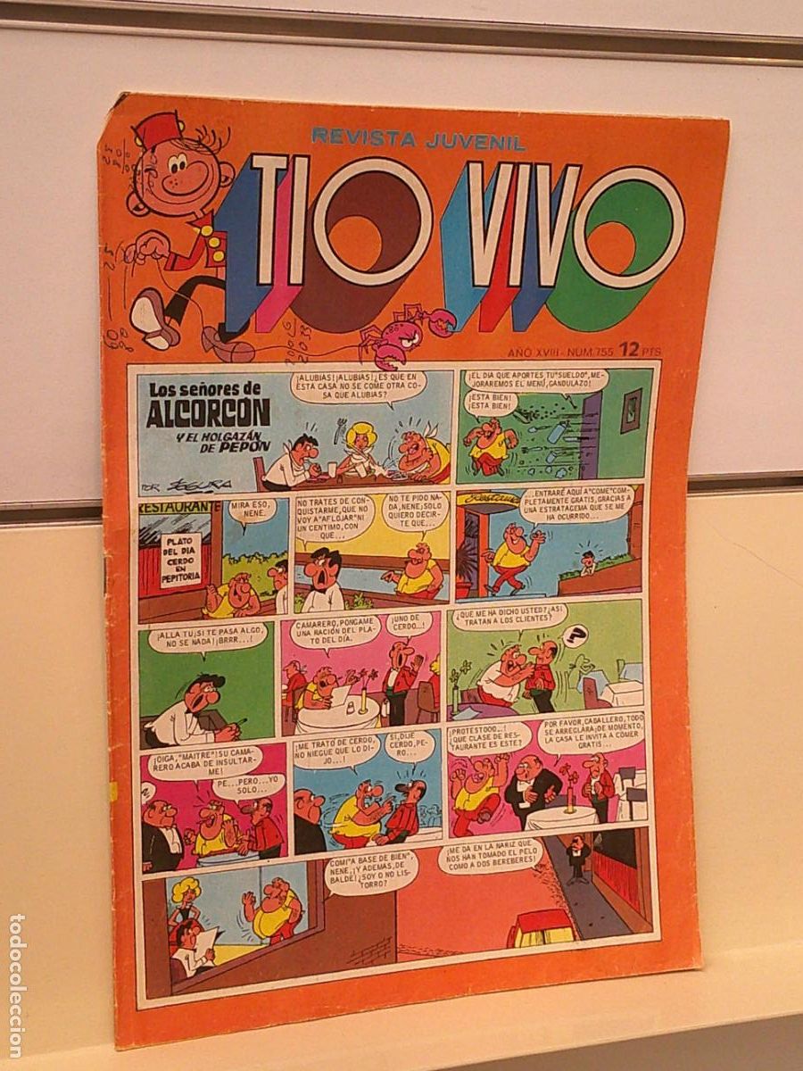 Tebeos: TIO VIVO N&ordm; 755 - BRUGUERA