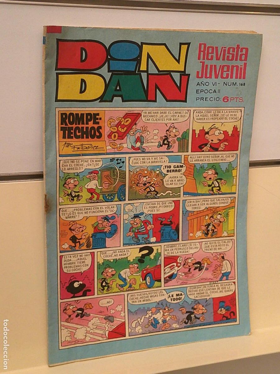 Tebeos: DIN DAN N&ordm; 168 - BRUGUERA - Foto 1