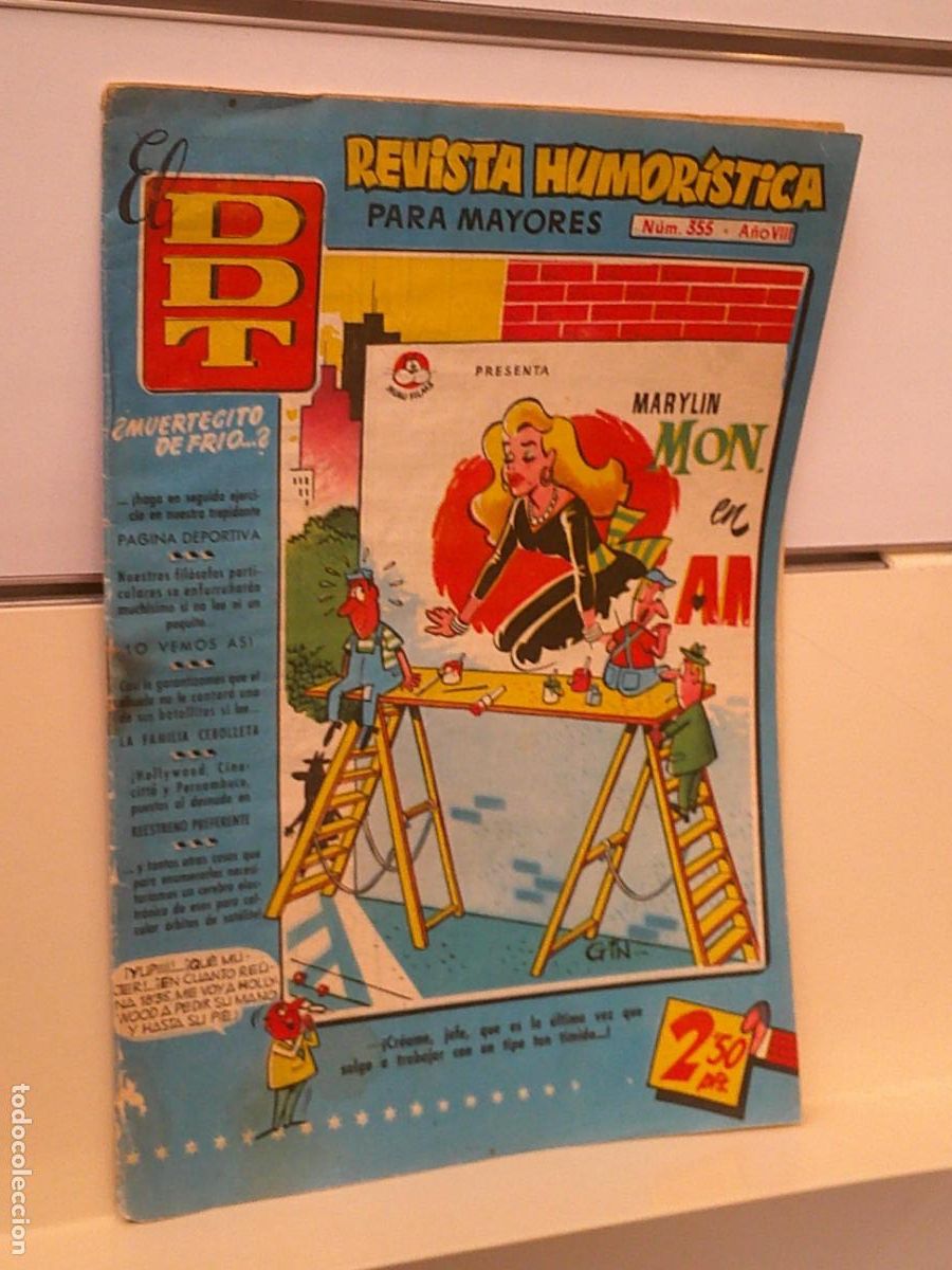 Tebeos: EL DDT N&ordm; 355 - BRUGUERA