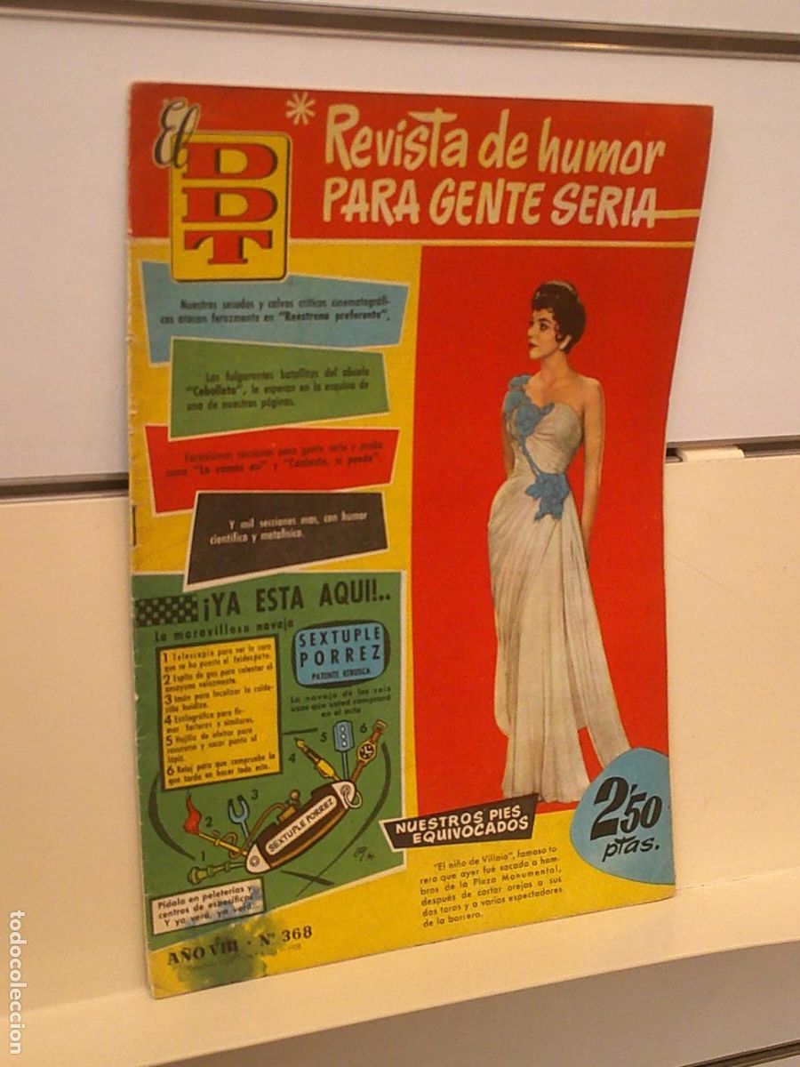 Tebeos: EL DDT N&ordm; 368 - BRUGUERA