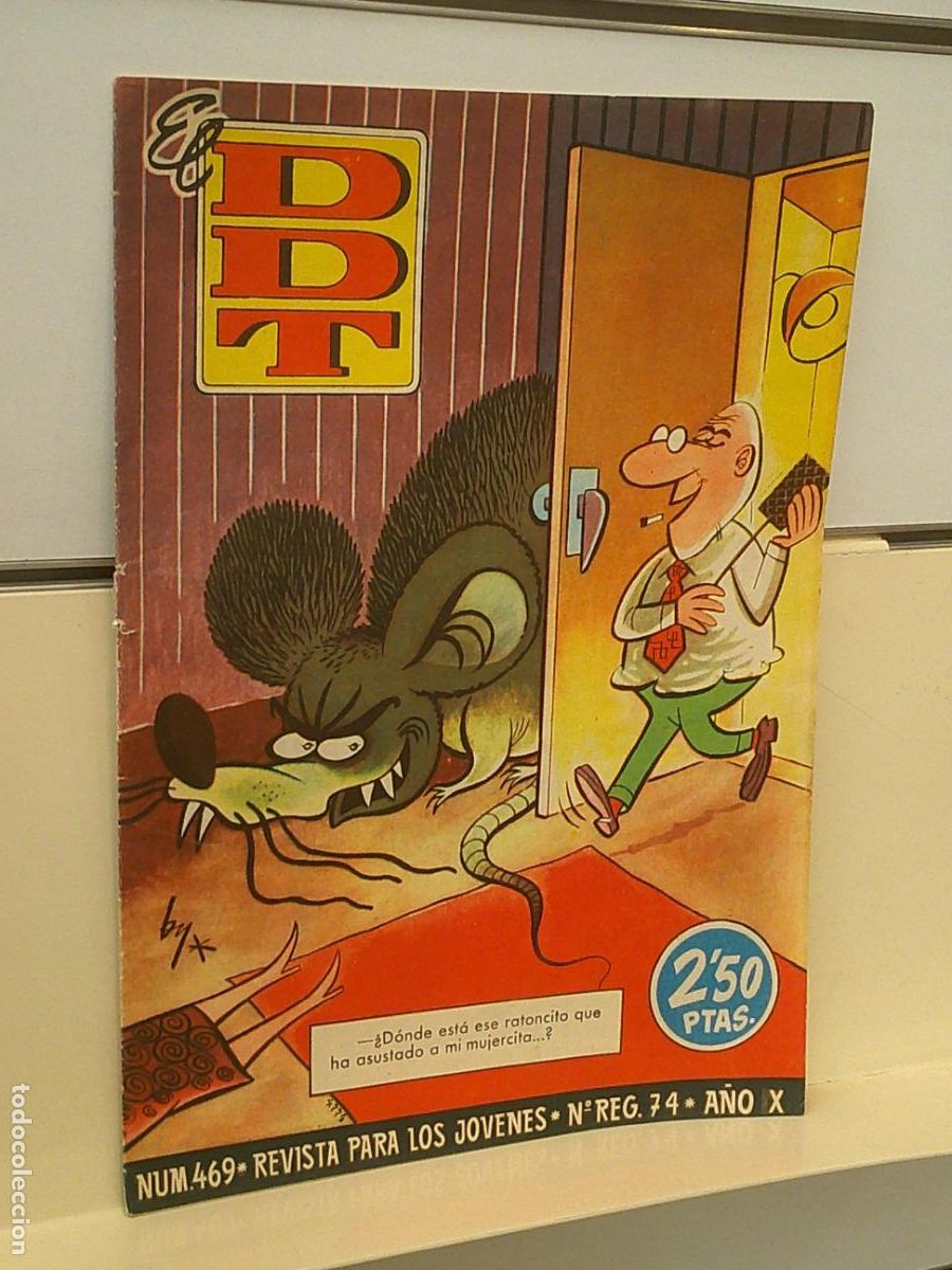 Tebeos: EL DDT N&ordm; 469 - BRUGUERA