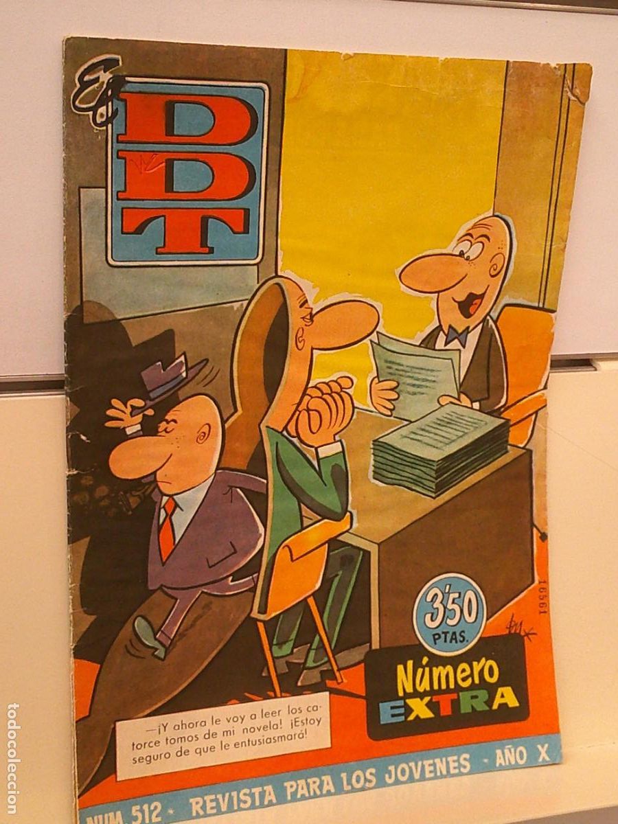 Tebeos: EL DDT N&ordm; 512 - BRUGUERA