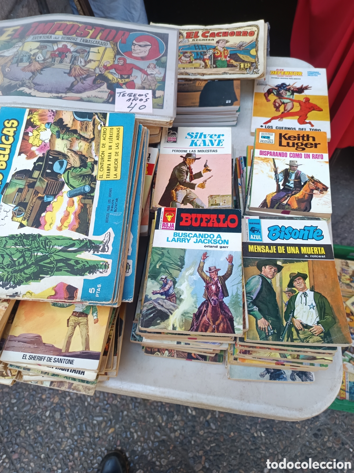 Tebeos: Bolsilibros oeste a&ntilde;os 70 varios autores bruguera (50)