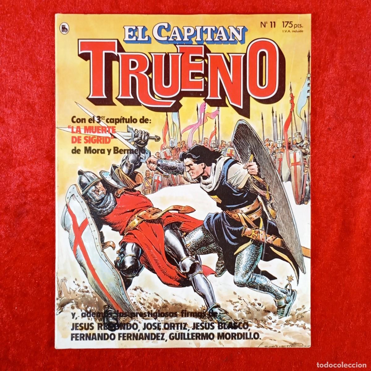 Tebeos: EL CAPITAN TRUENO - N&ordm; 11 - BRUGUERA - COMIC / 3782