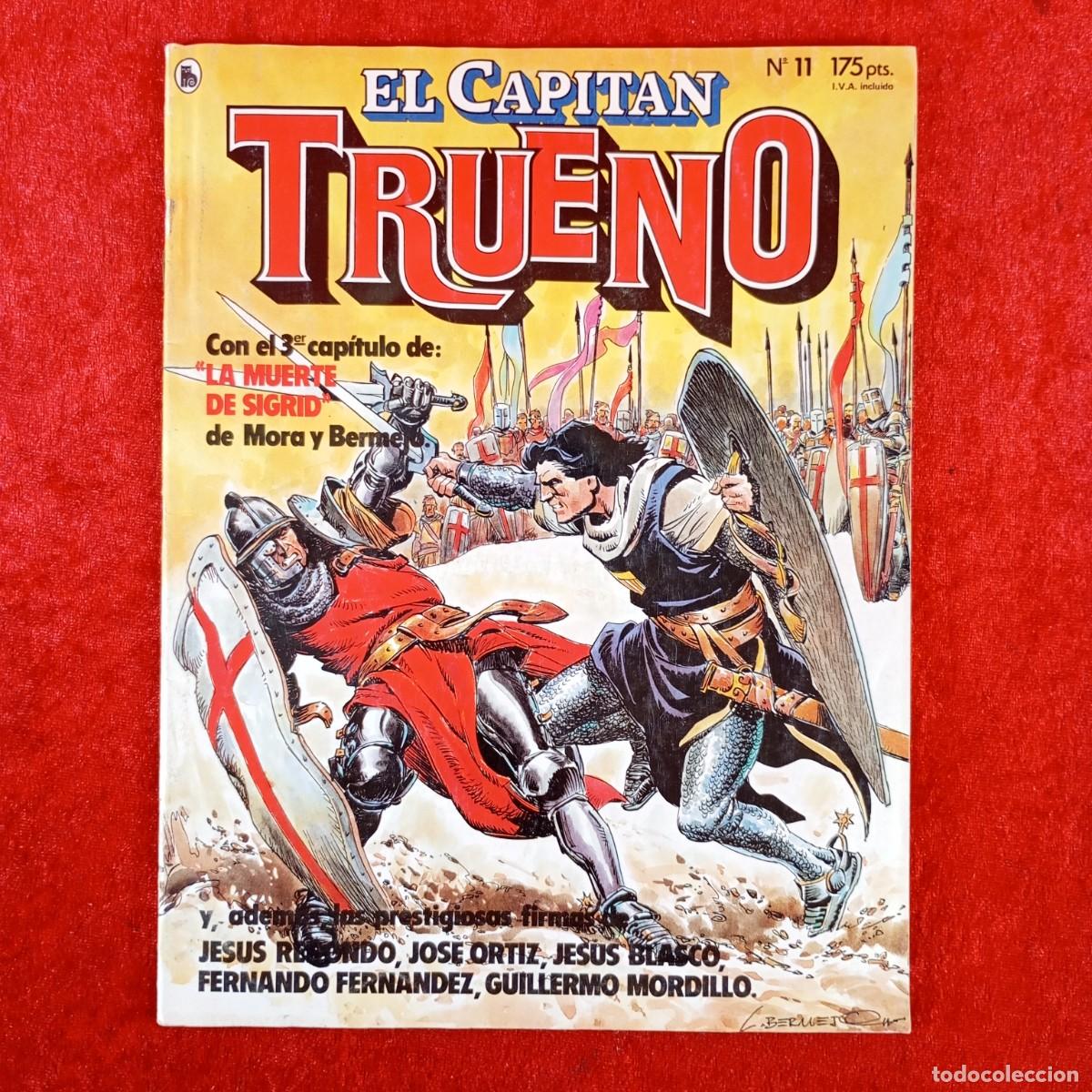 Tebeos: EL CAPITAN TRUENO - N&ordm; 11 - BRUGUERA - COMIC / 3783