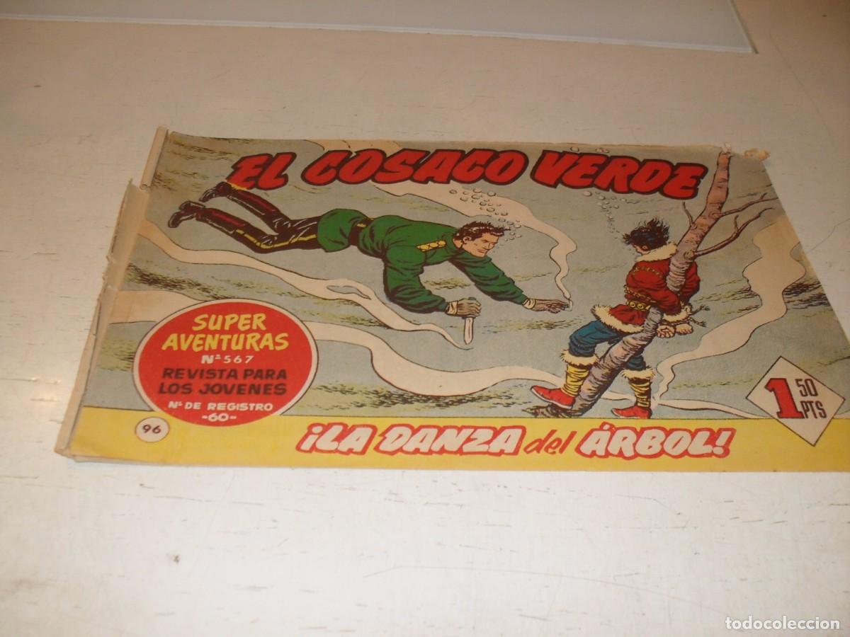 Tebeos: EL COSACO VERDE,ORIGINAL,N&ordm; 96,LA DANZA DEL ARBOL&iexcl;&iexcl;,DE VICTOR MORA,DE 144.BRUGUERA,1960