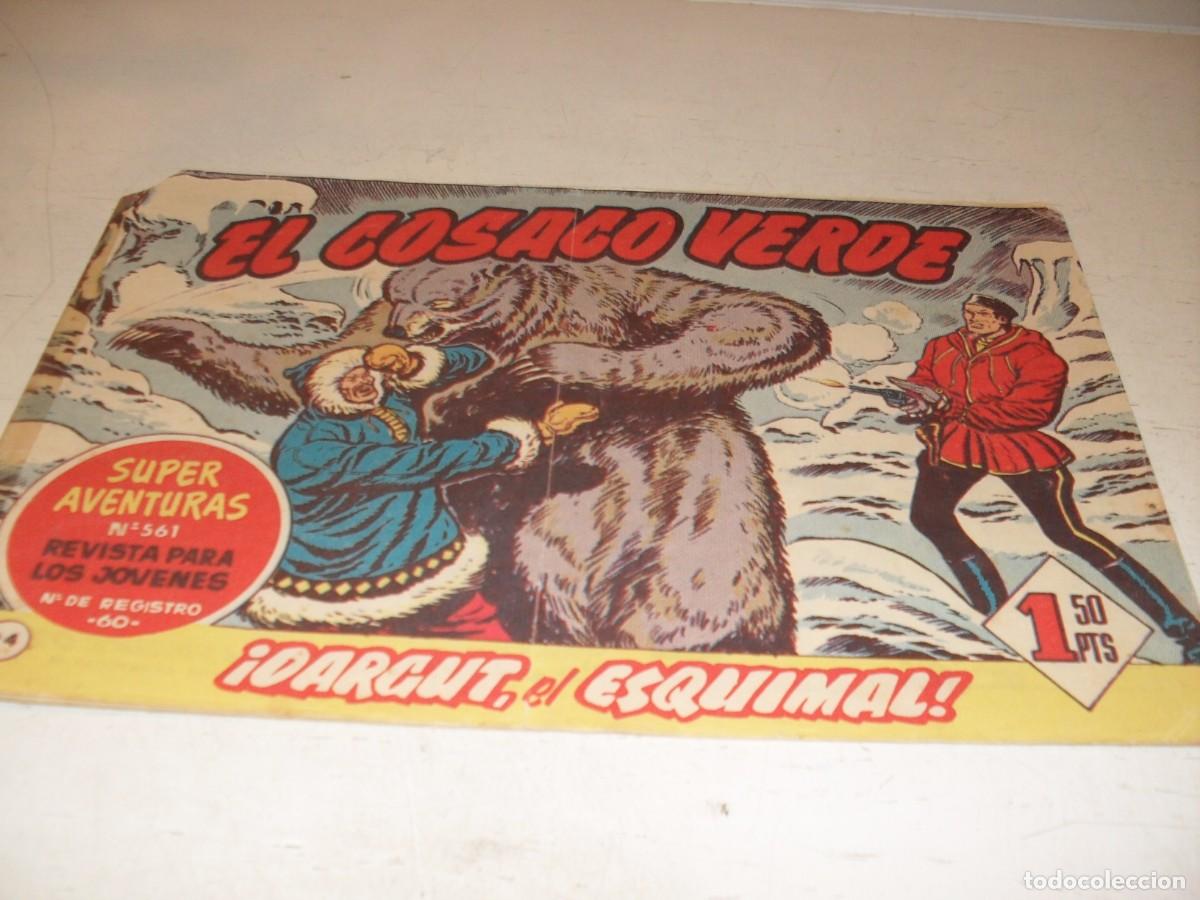 Tebeos: EL COSACO VERDE,ORIGINAL,N&ordm; 94,BARGUT,ERL ESQUIMAL&iexcl;&iexcl;,DE VICTOR MORA,DE 144.BRUGUERA,1960