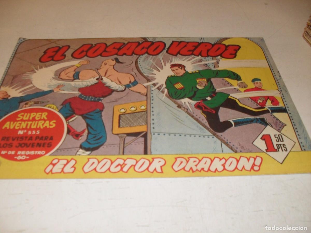 Tebeos: EL COSACO VERDE,ORIGINAL,N&ordm; 92,EL DOCTOR DRAKON&iexcl;&iexcl;,DE VICTOR MORA,DE 144.BRUGUERA,1960