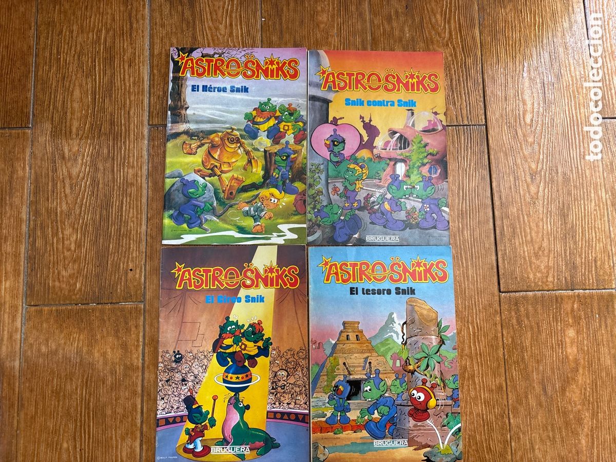 Tebeos: ASTROSNIKS COLECCION COMPLETA 4 EJEMPLARES EDITORIAL BRUGUERA 1984