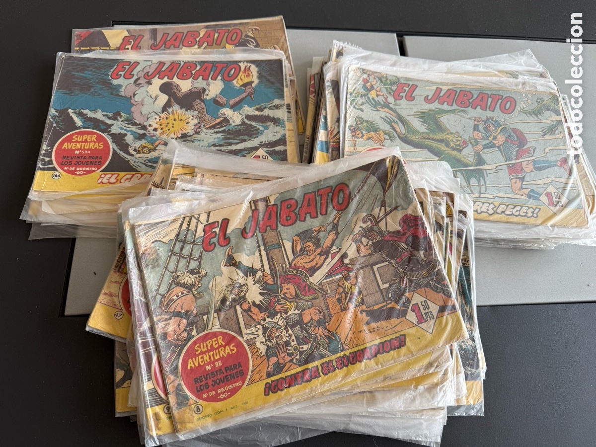 Tebeos: EL JABATO. ORIGINAL. 92 N&Uacute;MEROS