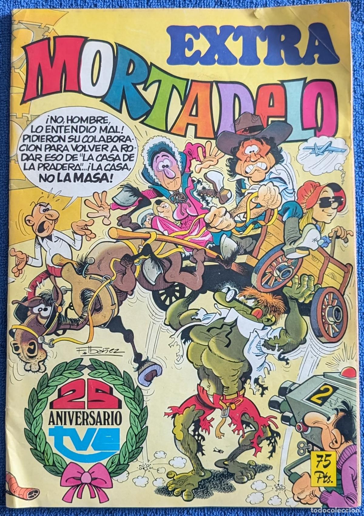 Tebeos: Mortadelo Extra - 25 Aniversario de TVE - Bruguera