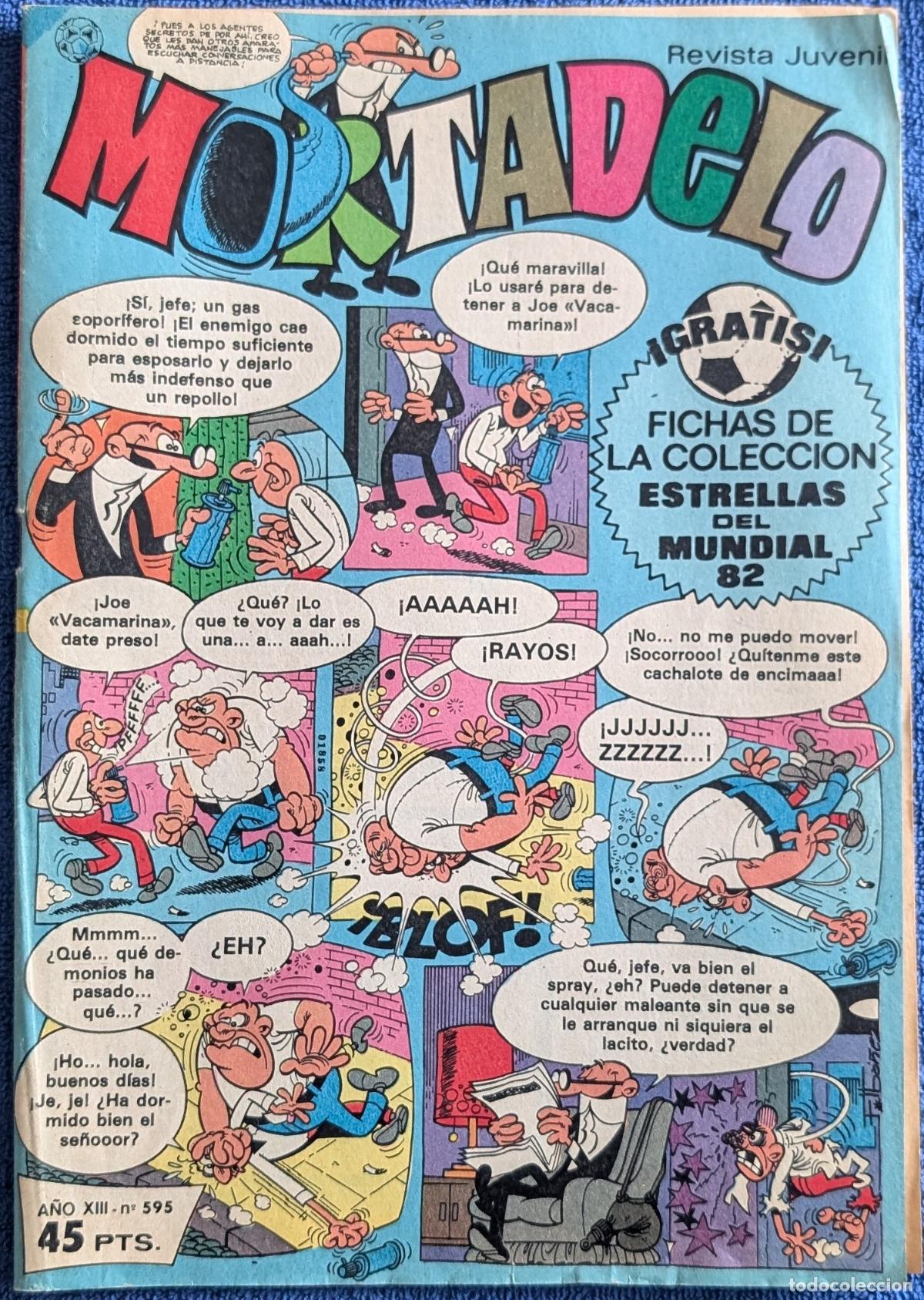 Tebeos: Mortadelo - Las estrellas del Mundial - Bruguera