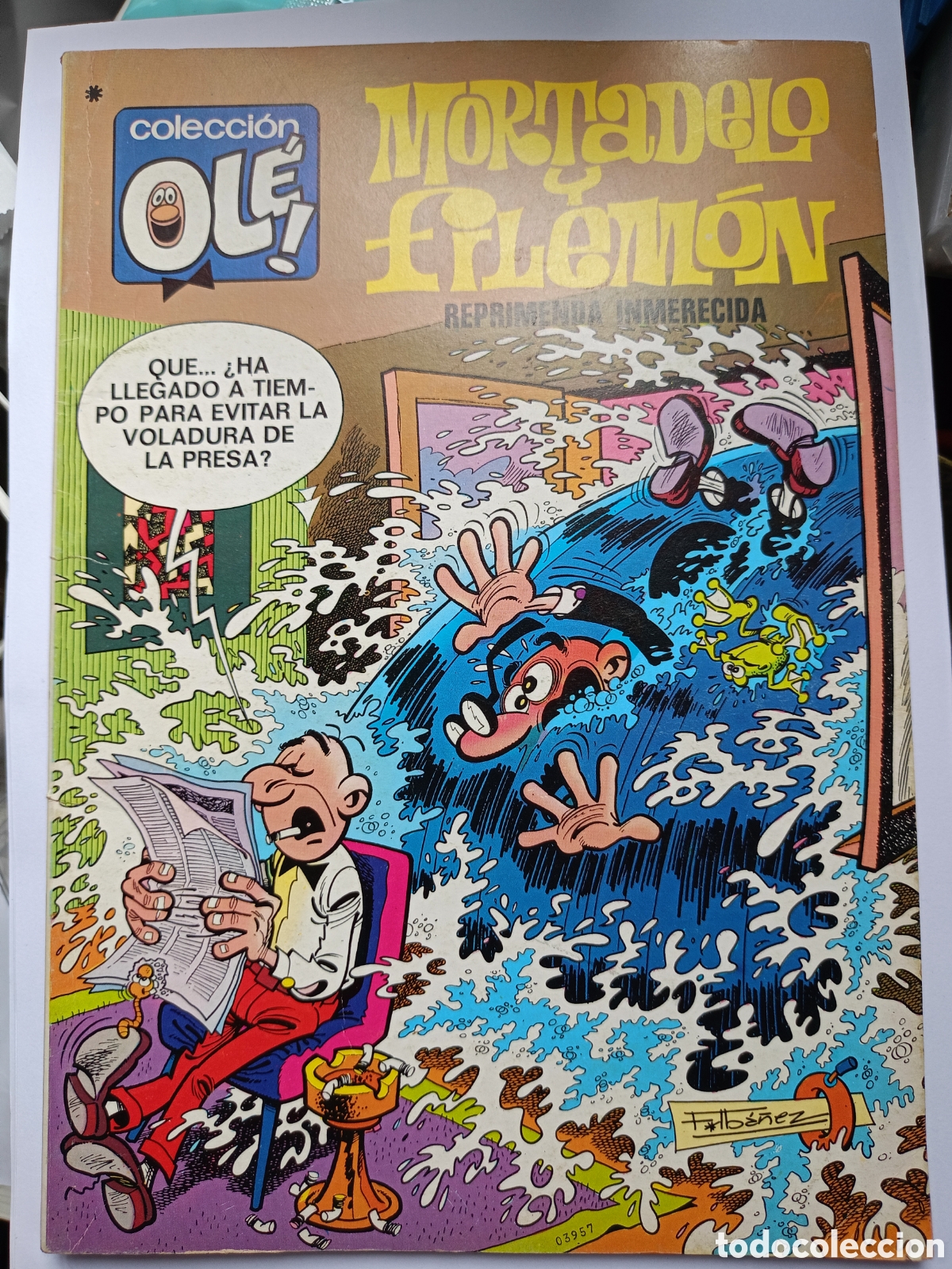 Tebeos: OL&Eacute; N&ordm; 115 MORTADELO Y FILEMON. BRUGUERA N&ordm; LOMO 2&ordf; EDICI&Oacute;N 1978 perfecto estado