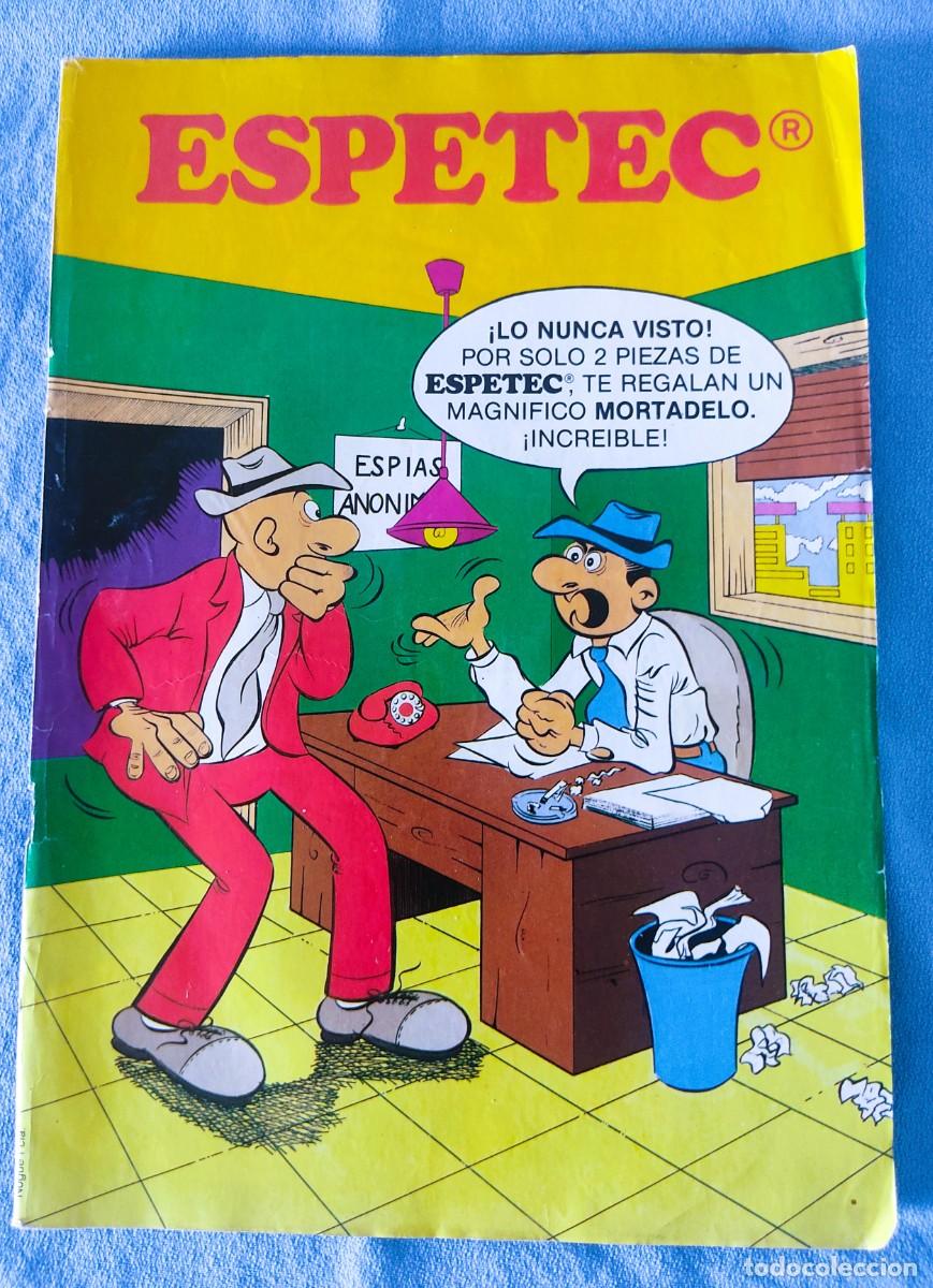 Livros de Banda Desenhada: TEBEO ESPETEC CONTIENE UN MORTADELO DE BRUGUERA CASA TARRADELLAS CON PROPAGANDA DE LA EPOCA A&Ntilde;OS 80