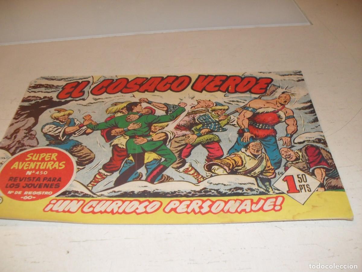 Tebeos: EL COSACO VERDE,ORIGINAL,N&ordm; 57,UN CURIOSO PERSONAJE&iexcl;&iexcl;,DE VICTOR MORA,DE 144.BRUGUERA,1960