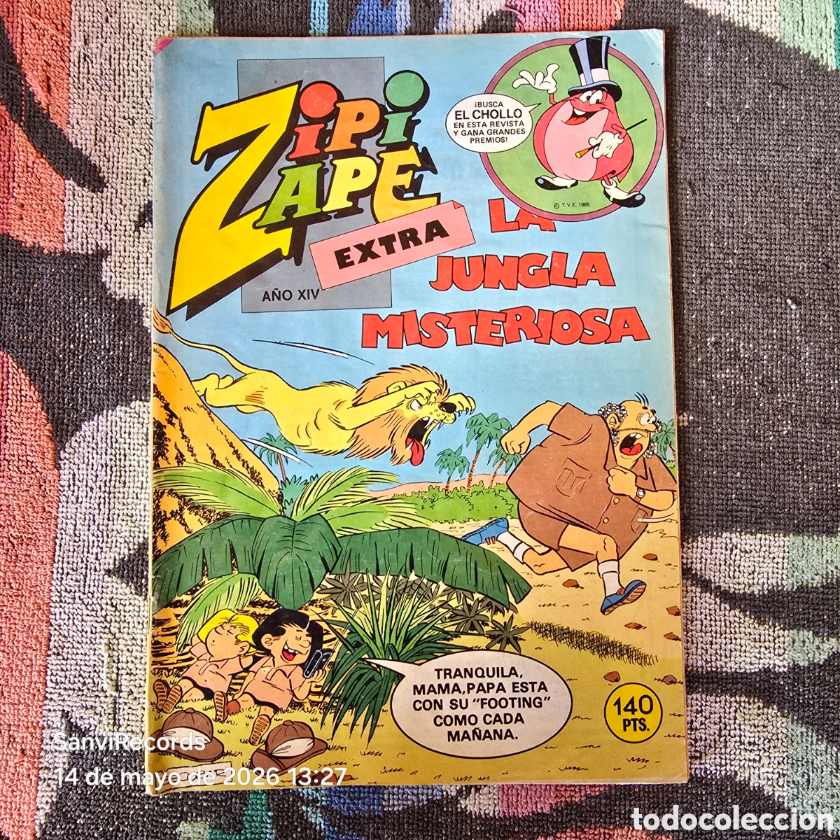 Tebeos: ZIPI Y ZAPE EXTRA 79: LA JUNGLA MISTERIOSAS (A&Ntilde;O XIV) (BRUGUERA)