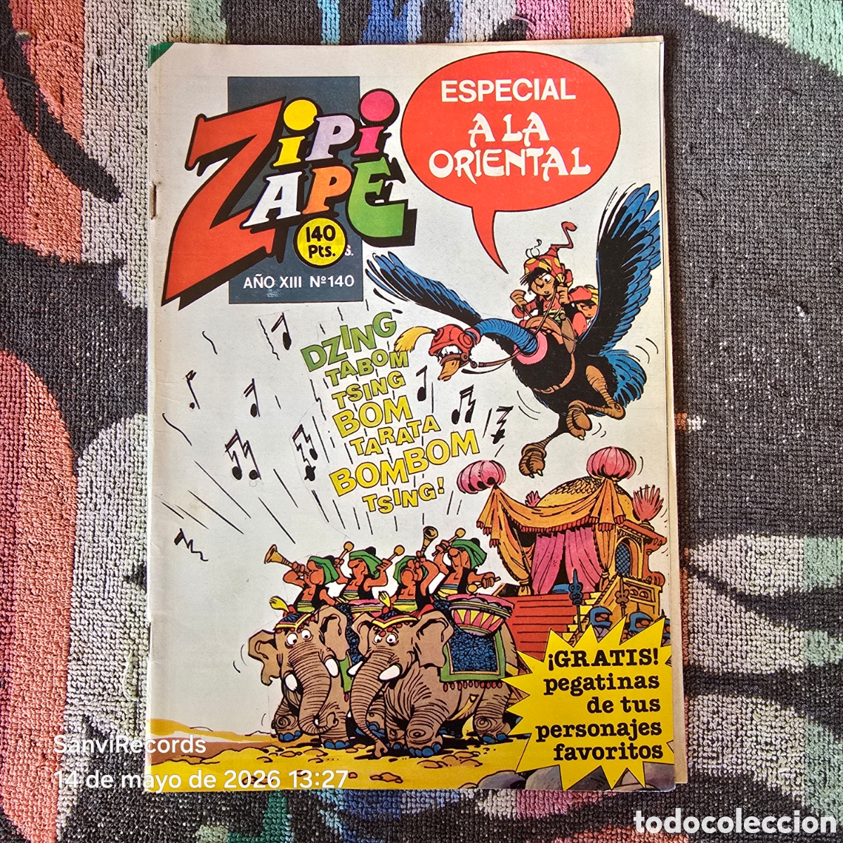 Tebeos: ZIPI Y ZAPE ESPECIAL 140: A LA ORIENTAL (A&Ntilde;O XIII) (BRUGUERA)