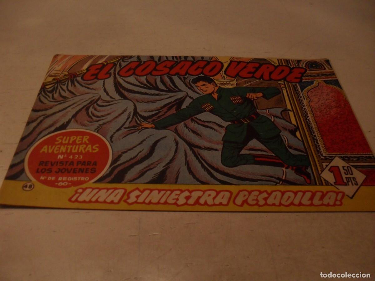Tebeos: EL COSACO VERDE,ORIGINAL,N&ordm; 48,UNA SINIESTRA PESADILLA&iexcl;&iexcl;,DE VICTOR MORA,DE 144.BRUGUERA,1960
