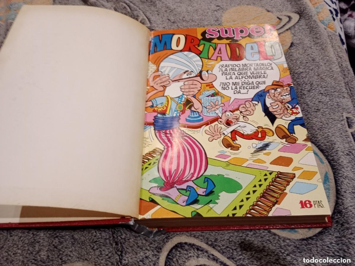 Tebeos: TOMO SUPER MORTADELO Y EXTRAS MORTADELO , MIRAR INTERIOR