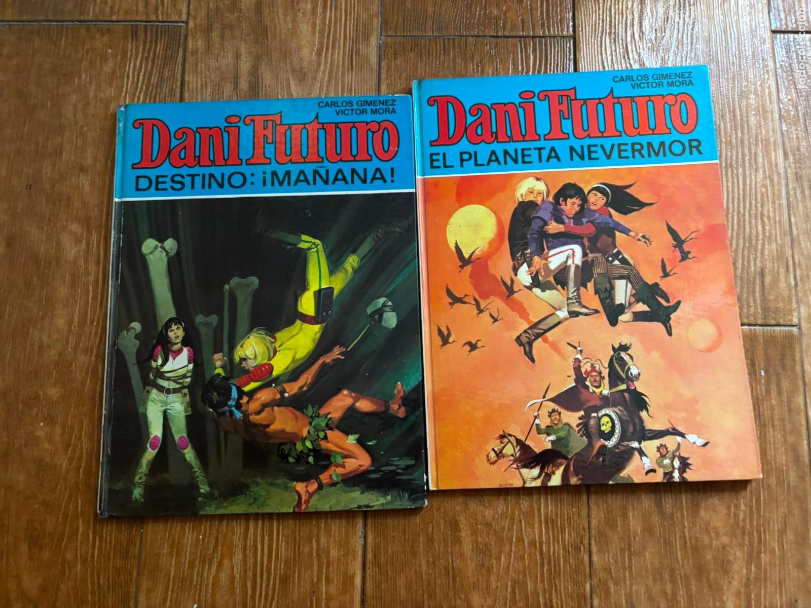 Tebeos: DANI FUTURO. 2 TOMOS COLECCION COMPLETA EDITORIAL BRUGUERA TAPA DURA