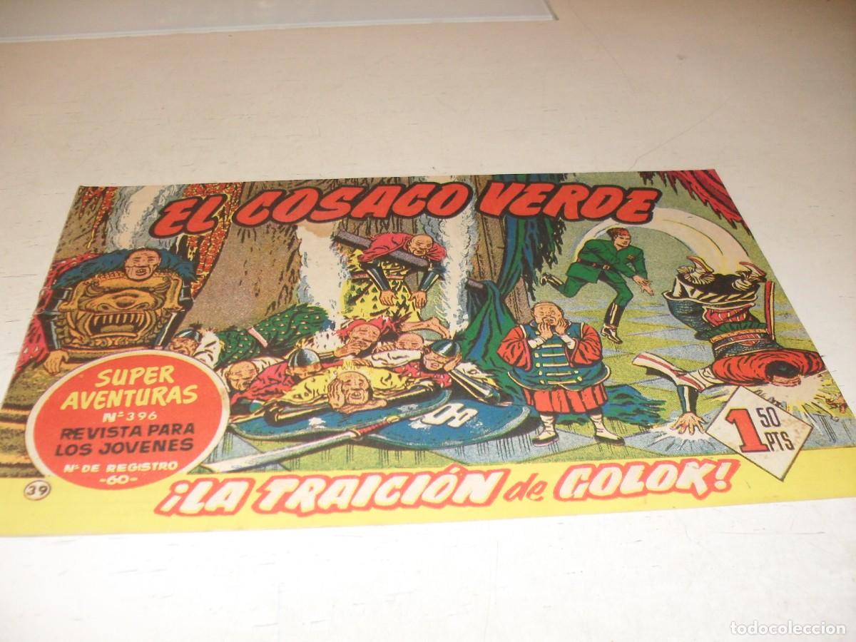 Tebeos: EL COSACO VERDE,ORIGINAL,N&ordm; 39,LA TRAICION DE GOLOK&iexcl;&iexcl;,DE VICTOR MORA,DE 144.BRUGUERA,1960