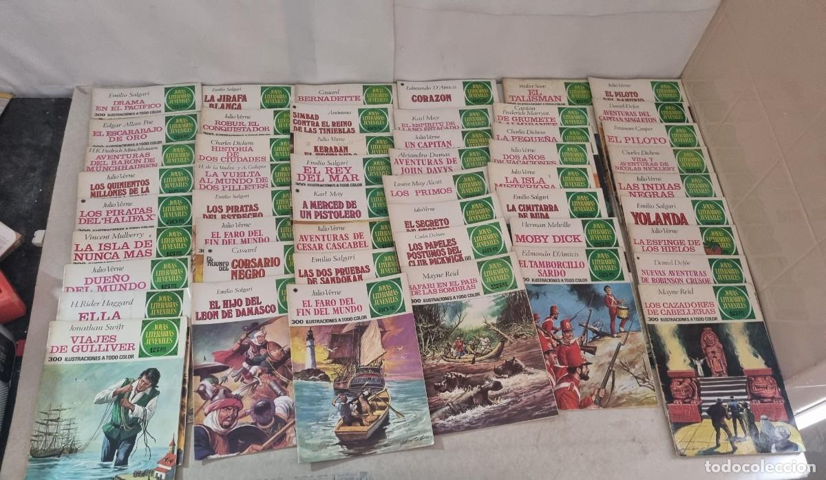 Tebeos: Lote de 50 c&oacute;mics t&iacute;tulos variados Joyas literarias