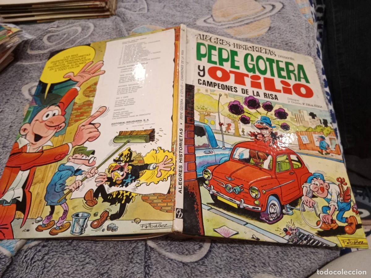 Tebeos: ALEGRES HISTORIETAS N&ordm; 14 PEPE GOTERA Y OTILIO-CAMPEONES DE LA RISA- EDITORIAL BRUGUERA 1&ordf; ED 1972