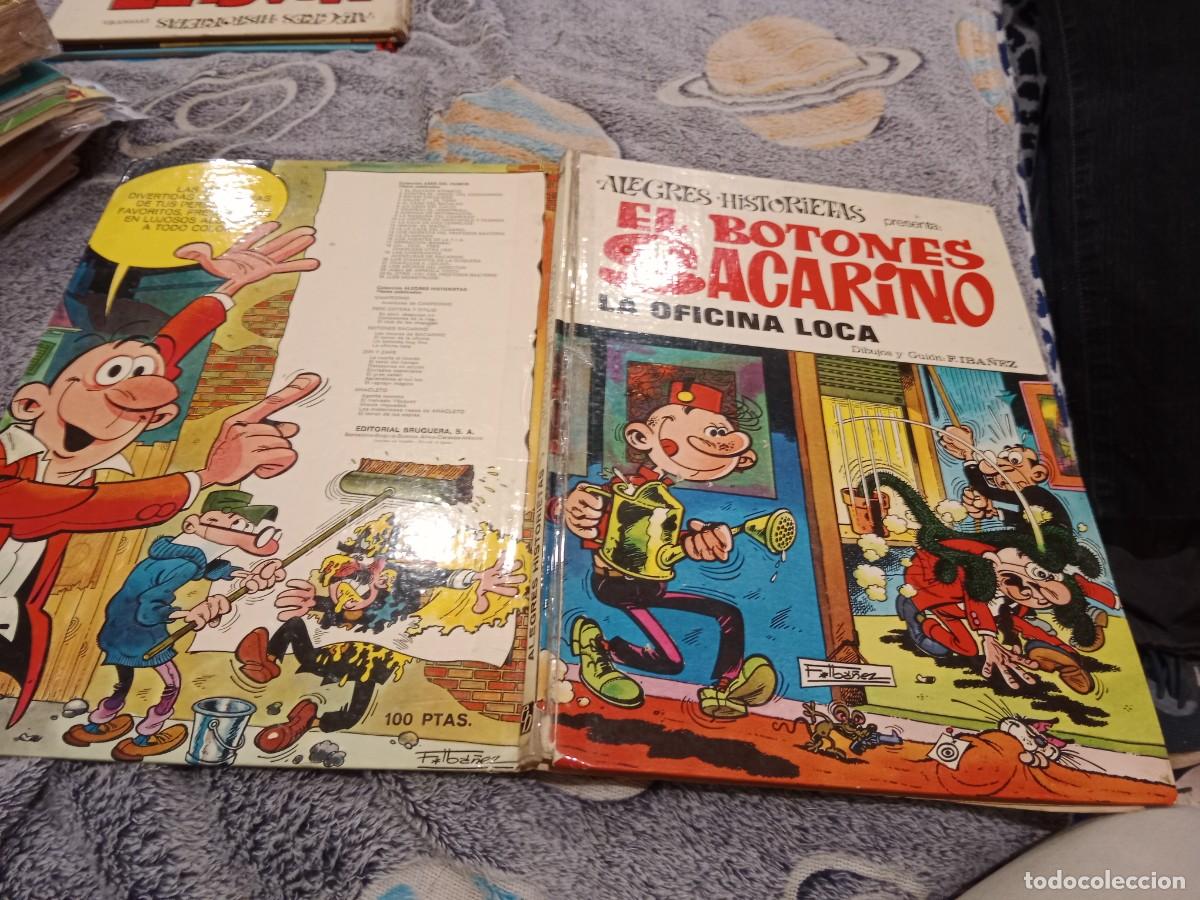 Tebeos: ALEGRES HISTORIETAS N&ordm;22 EL BOTONES SACARINO LA OFICINA LOCA - EDITORIAL BRUGUERA 1&ordf; ED 1973